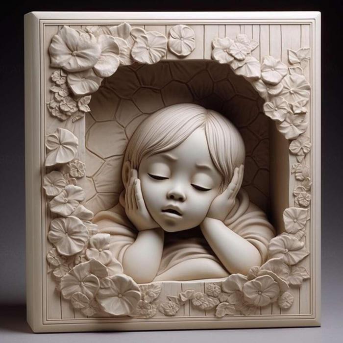 نموذج ثلاثي الأبعاد لآلة CNC 3D Art 